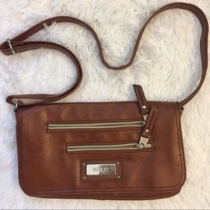 Chestnut Relic Clutch/Cross Body Bag