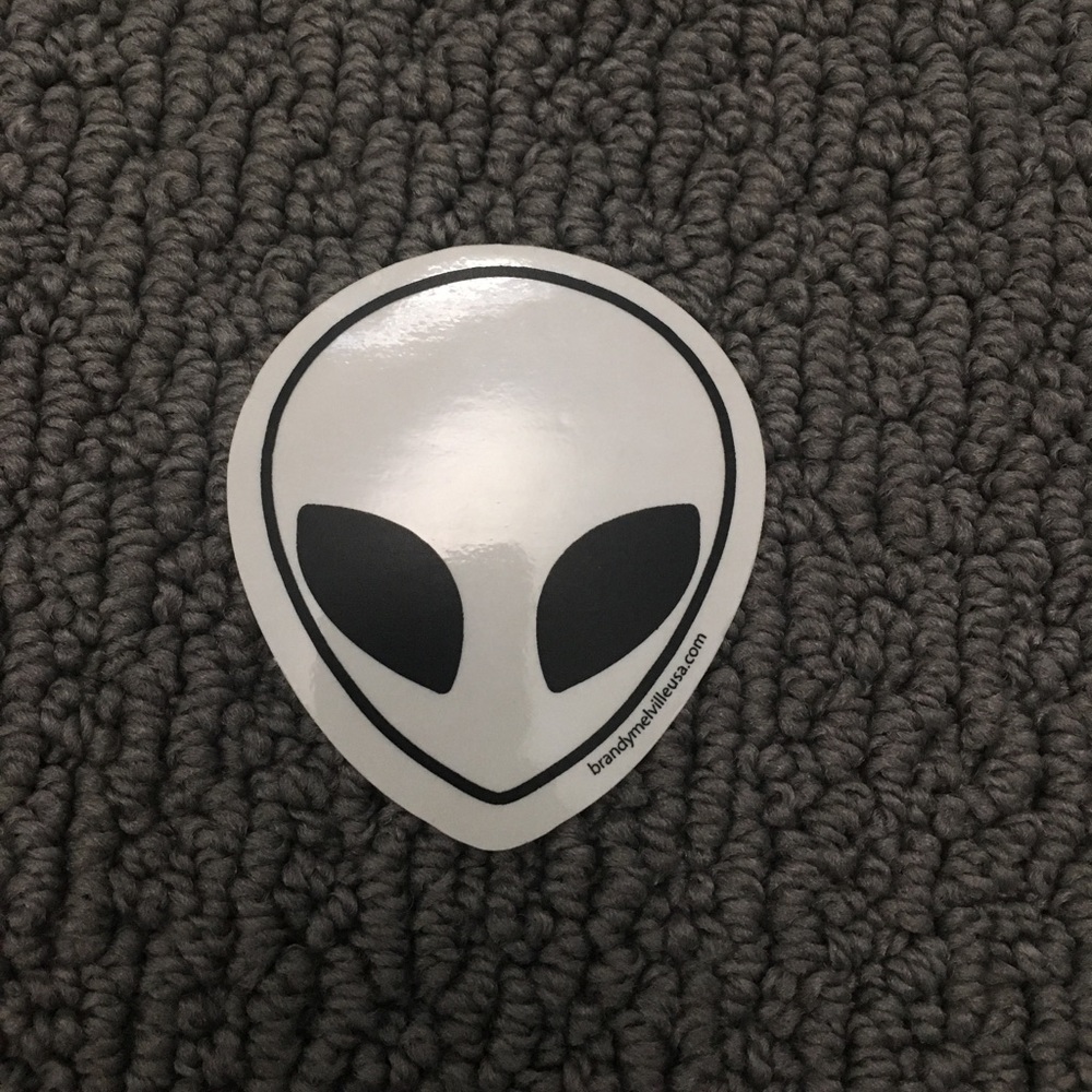 Alien sticker