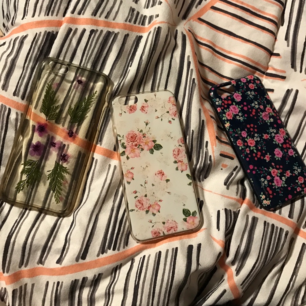 3 floral iPhone 6 cases