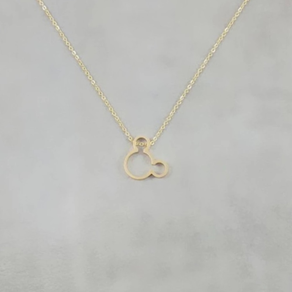 Mickey Mouse Dainty Pendant Necklace - Picture 5 of 5