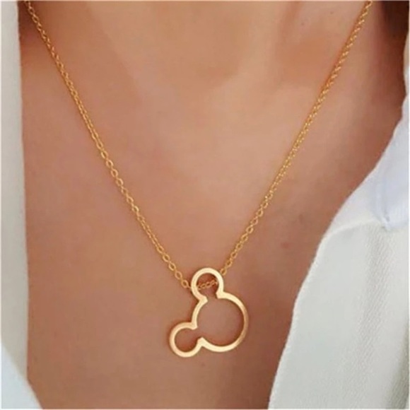 Mickey Mouse Dainty Pendant Necklace - Picture 2 of 5