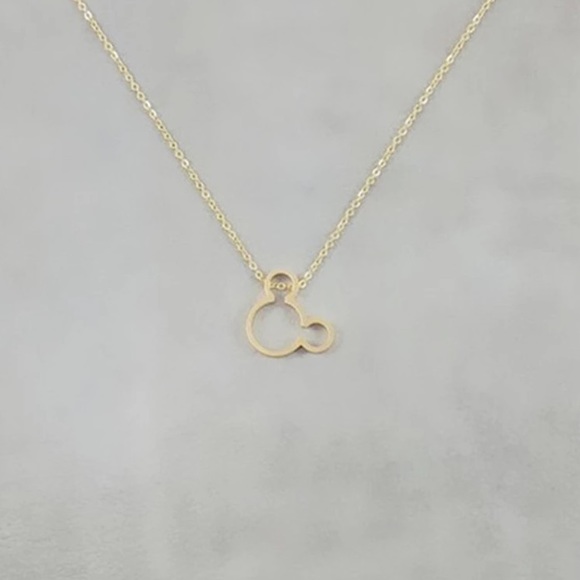 Mickey Mouse Dainty Pendant Necklace - Picture 5 of 5