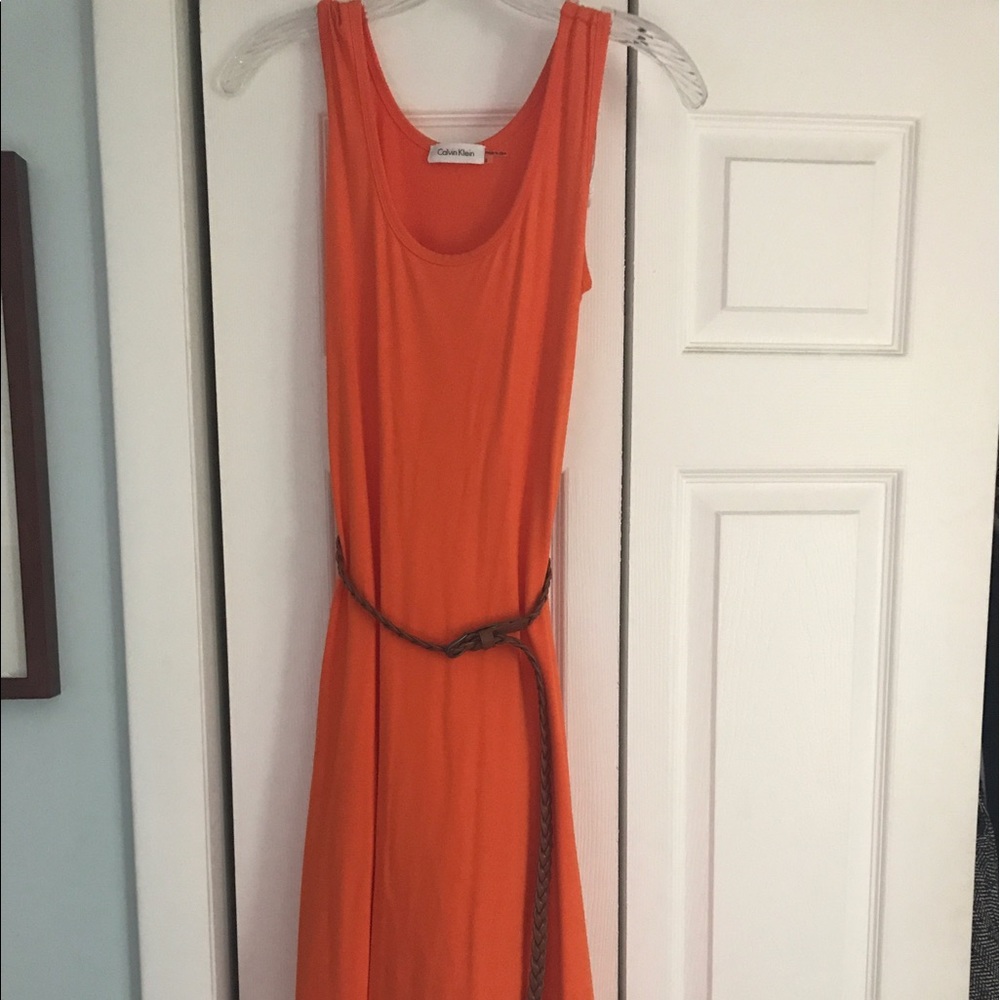 Calvin Klein asymmetrical hem dress 👗