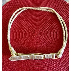Gold Buckled Waist Belt