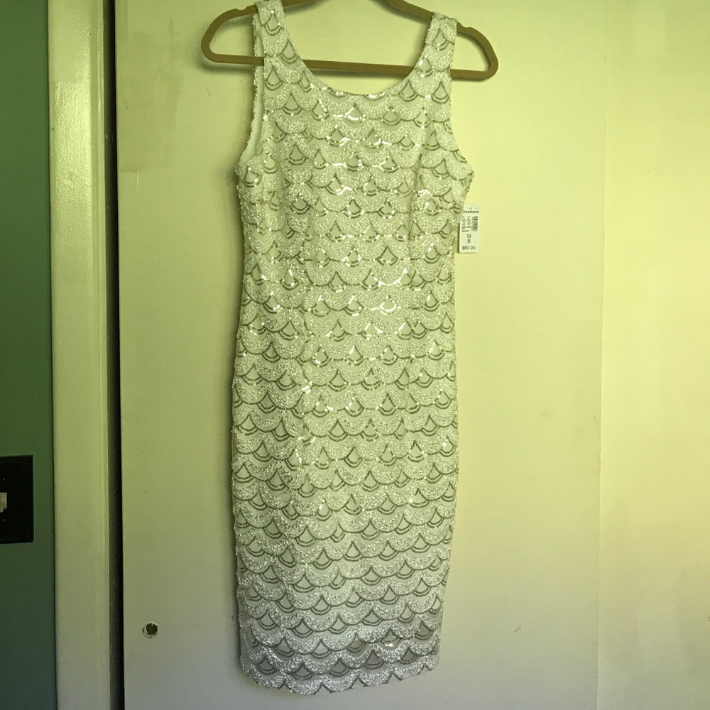 Sparkle White Dress
