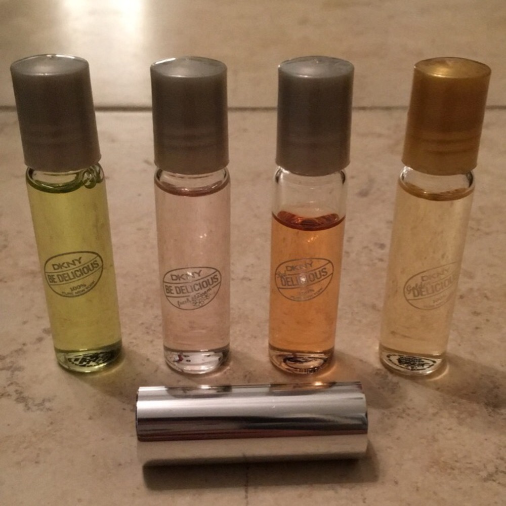 DKNY Perfume rollers! 🍏🍎
