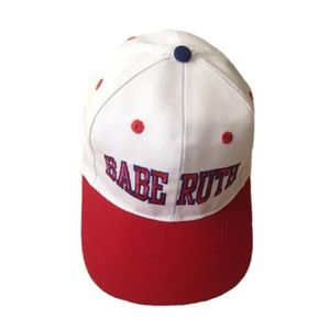 Babe Ruth Snap back Hat Anaconda Sports Baseball White Baseball Player Cap New