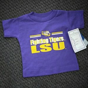 New Fighting 🐅 LSU children's collegiate apparel