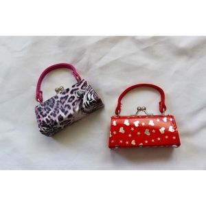 Lipstick / Gift Purse Containers - set of 2