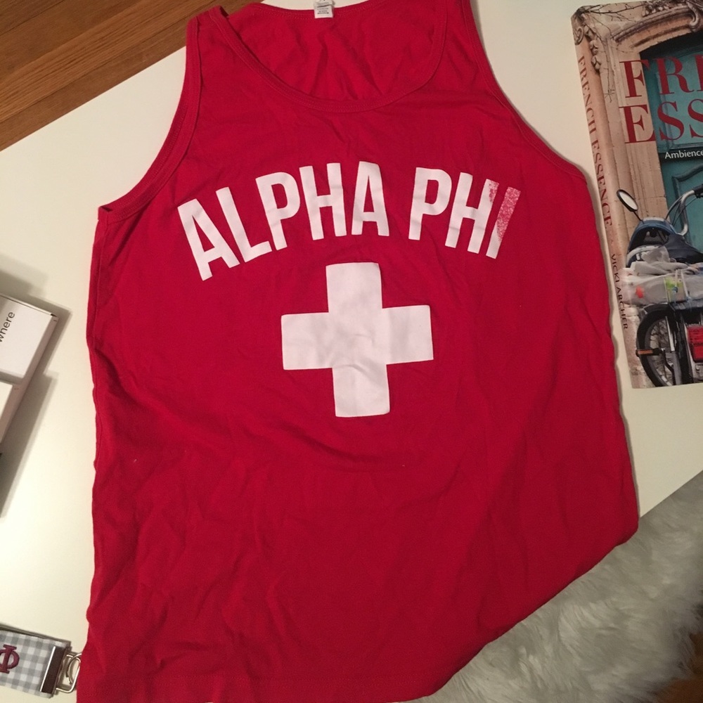 Alpha phi lifeguard tank