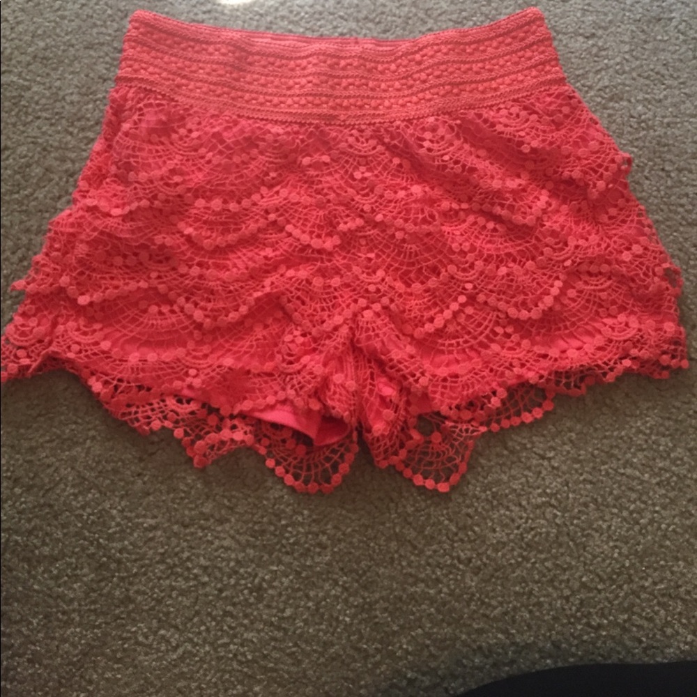 Lace shorts