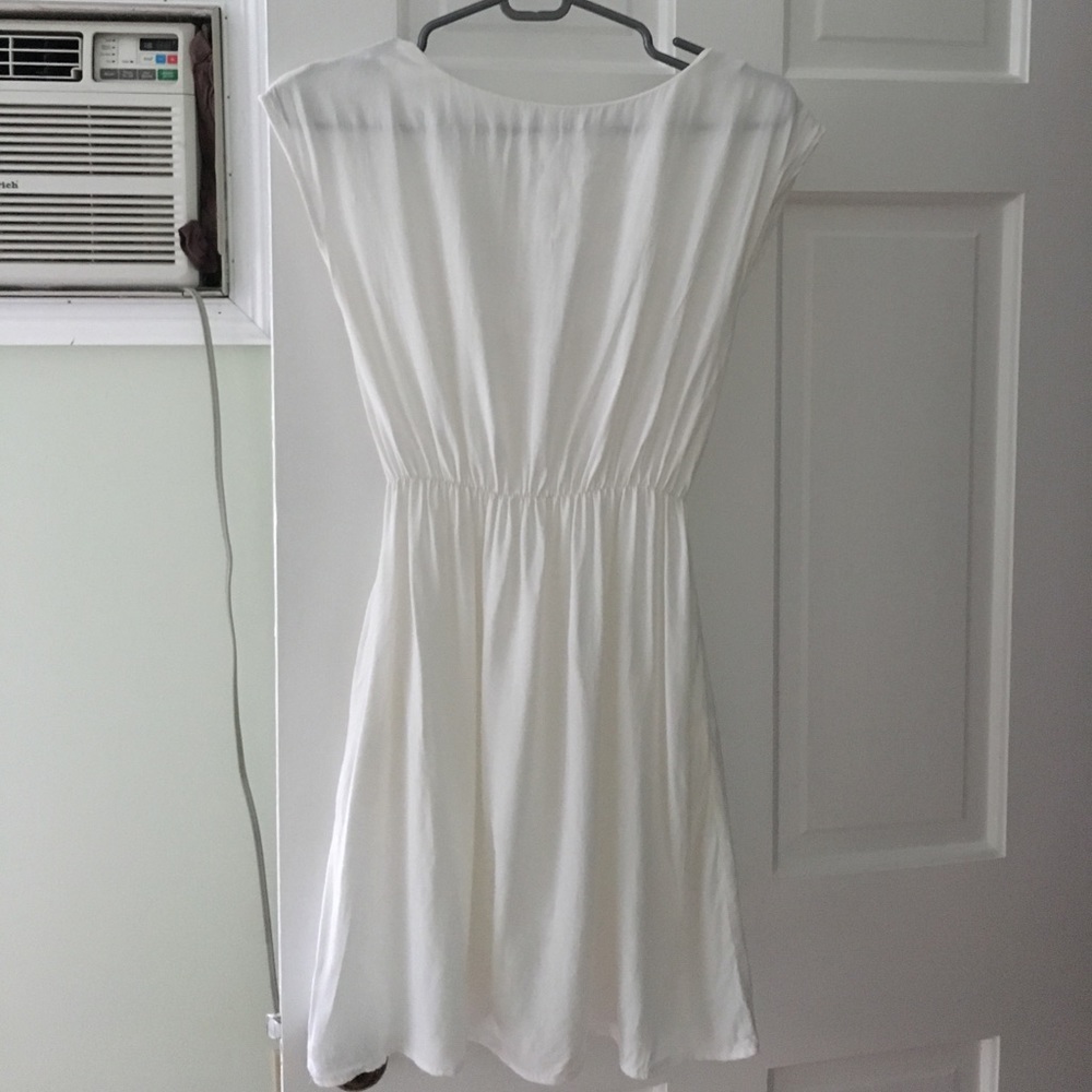 Adorable never worn  little white dress