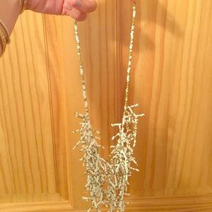 Coral beaded necklace