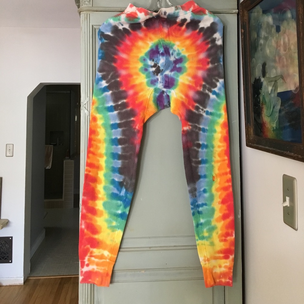 Vintage Tie dyed thermals
