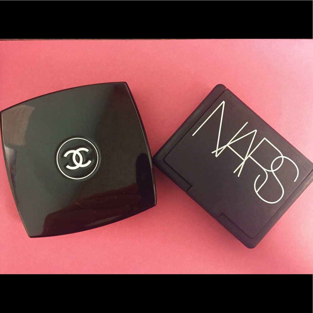 Chanel quad and NARS eyeshadow duo