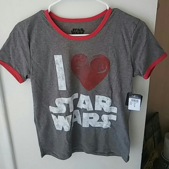New vintage style i love star wars tshirt - Picture 2 of 3