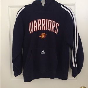 ⚡️3 FOR $20⚡️Adidas NBA Warriors Youth Sweatshirt
