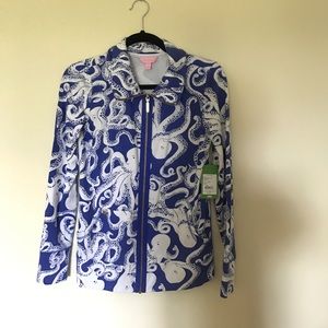 Lilly Pulitzer Zip-Up Sweatshirt