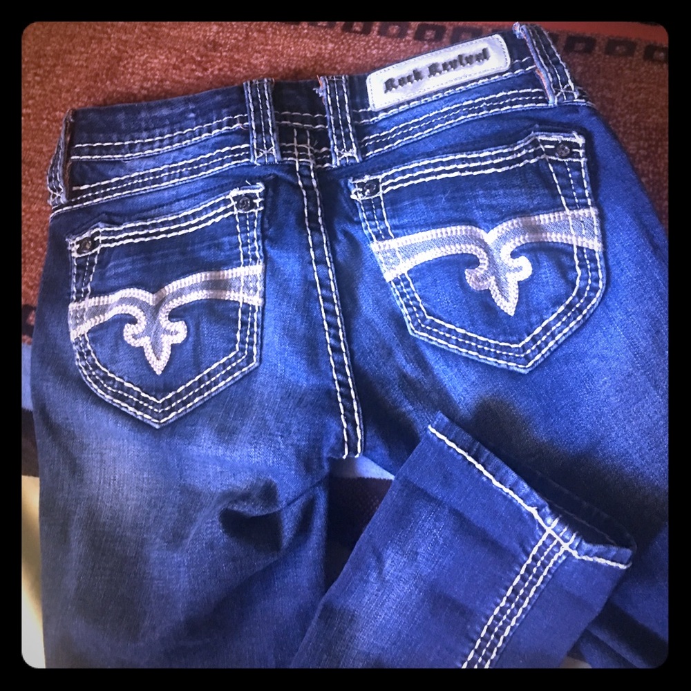Rock revivals ankle skinny