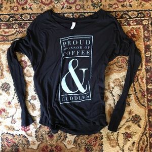 Black Long Sleeved Top