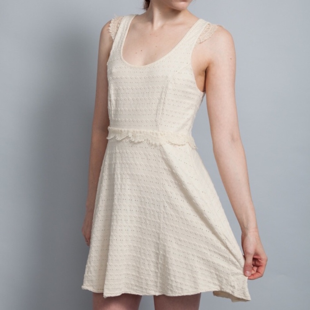 Free People Scallop Lace Dress