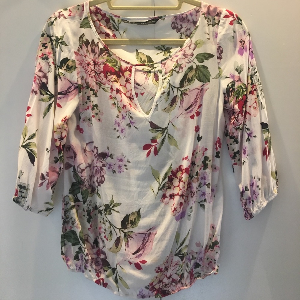 Flower day blouse
