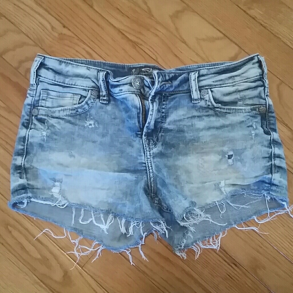 Silver Jeans Shorts