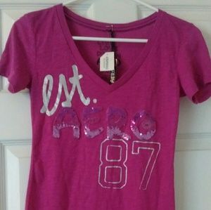 Aeropostale pink T-shirt