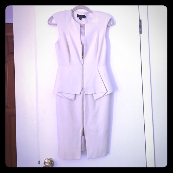 Ted Baker off white dress - Picture 1 of 2