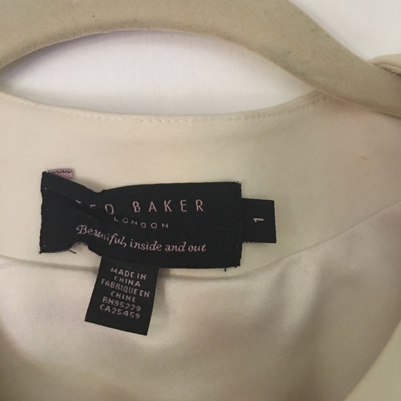 Ted Baker off white dress - Picture 2 of 2