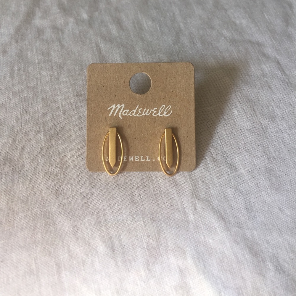 Madewell flip switch earrings