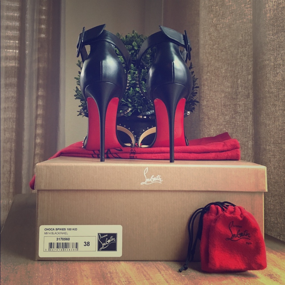 Christian Louboutin Choca Spike Heels