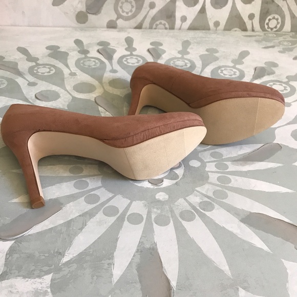 {Madden Girl} Dolce Dark Nude Faux Suede Pumps - Picture 6 of 6