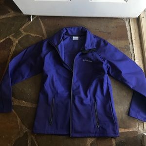 Columbia jacket. Women's large. Blue, purple