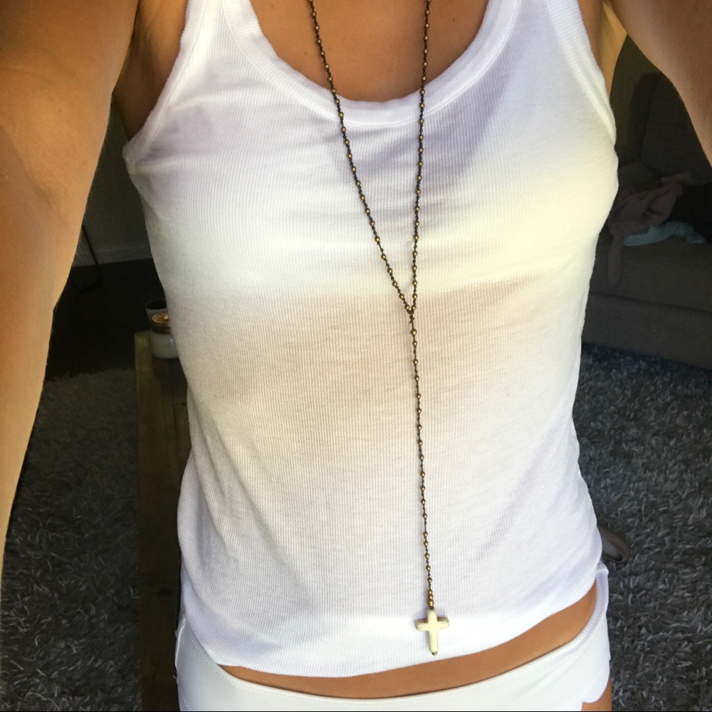 Hanging Cross necklace