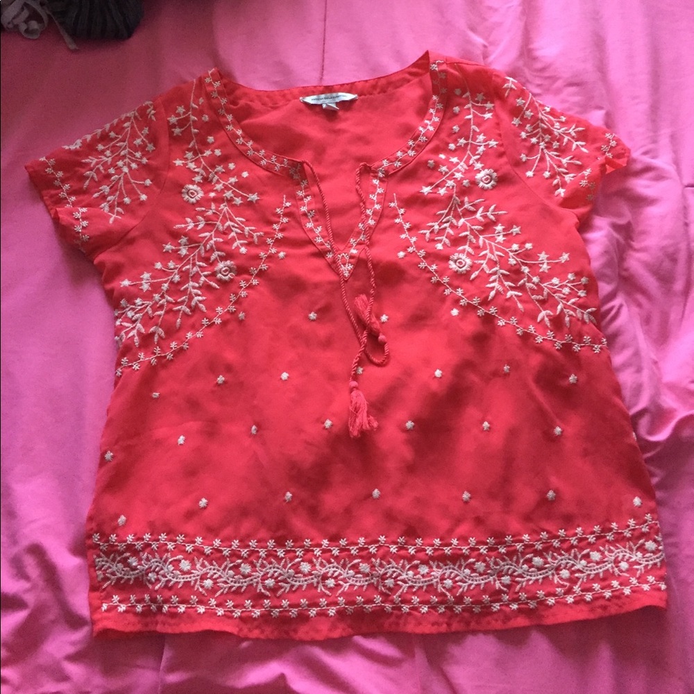 Embroidered blouse