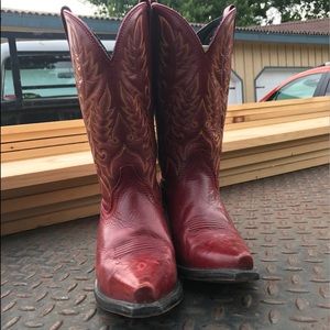 Laredo Red Cowgirl Boots