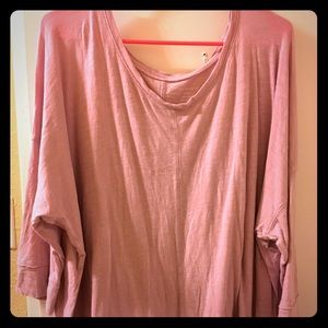 Lavender/pinkish 3/4 sleeve Tee