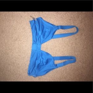 Vitamin A bikini swim top teal