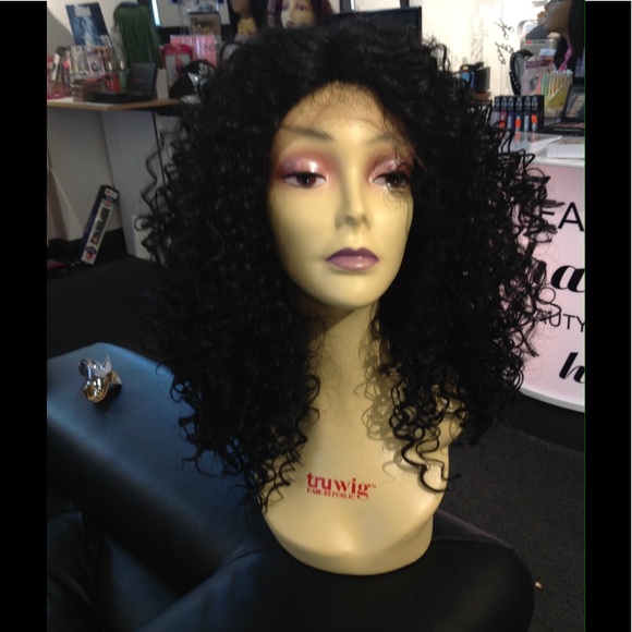 Wig curly New Swiss Lacefront New Messy Wild Wig main image 3