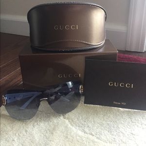 Gucci rimless sunglasses