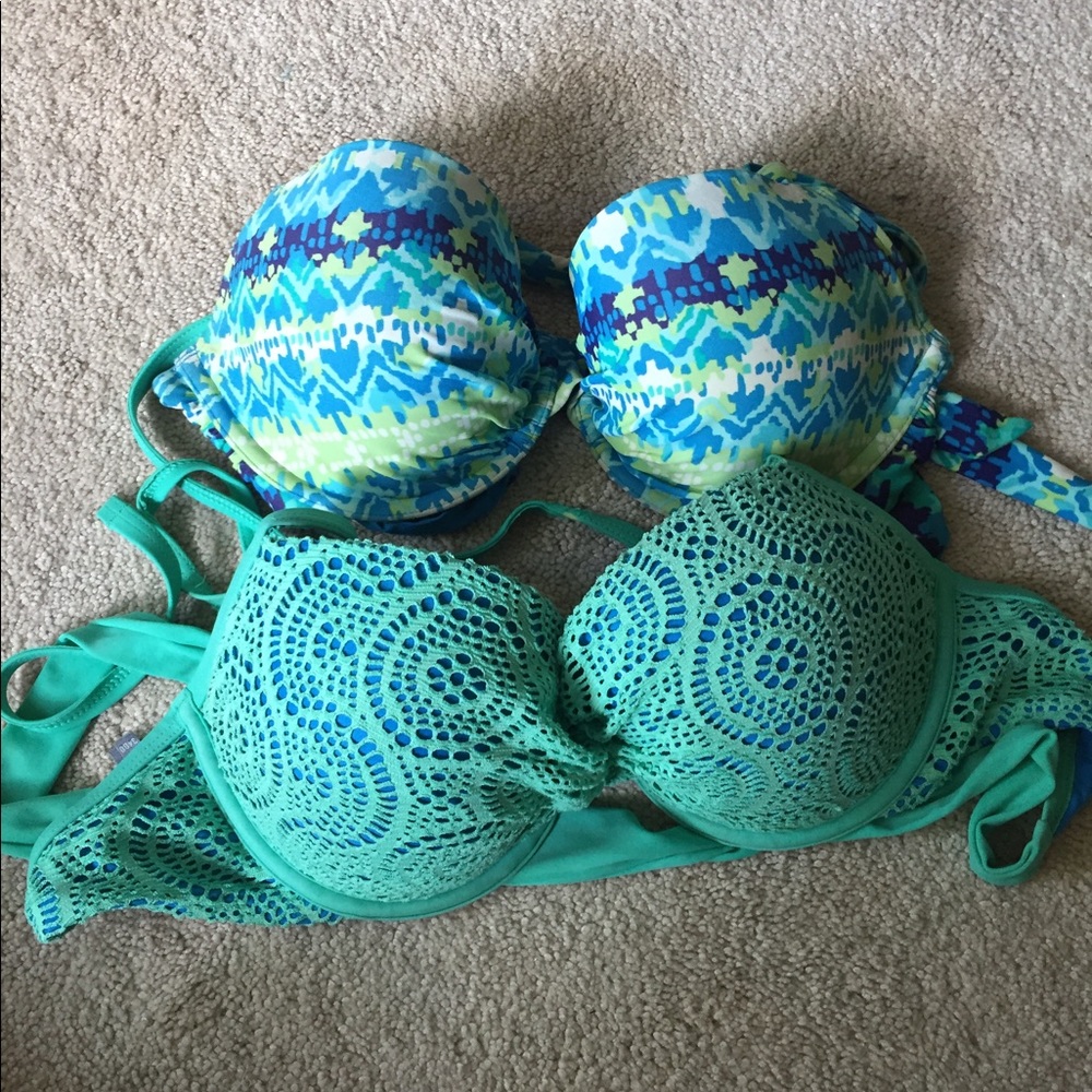 Bathing suite bundle!! Aerie 34 DD bathing suites!