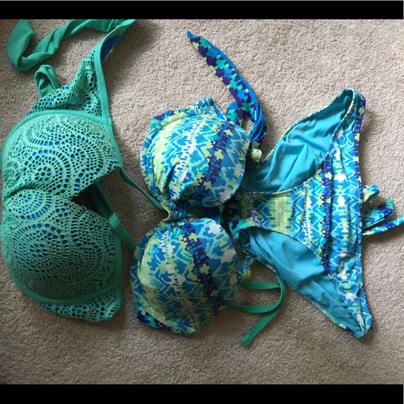Bathing suite bundle!! Aerie 34 DD bathing suites! - Picture 3 of 8