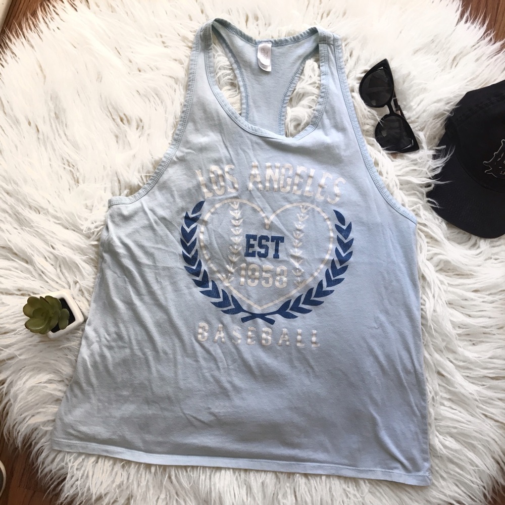 💙⚾️Vintage// LA Dodgers// Muscle Tee⚾️💙