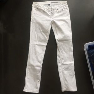 GAP skinny jeans white size 4