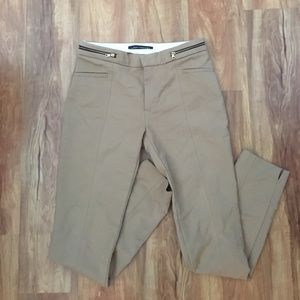 ZARA nude colored slacks