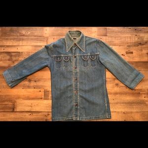 Vintage Hang Ten jean jacket
