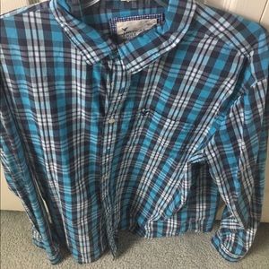 American Eagle button down