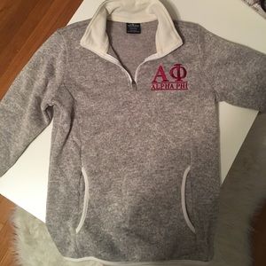 Alpha phi quarter zip