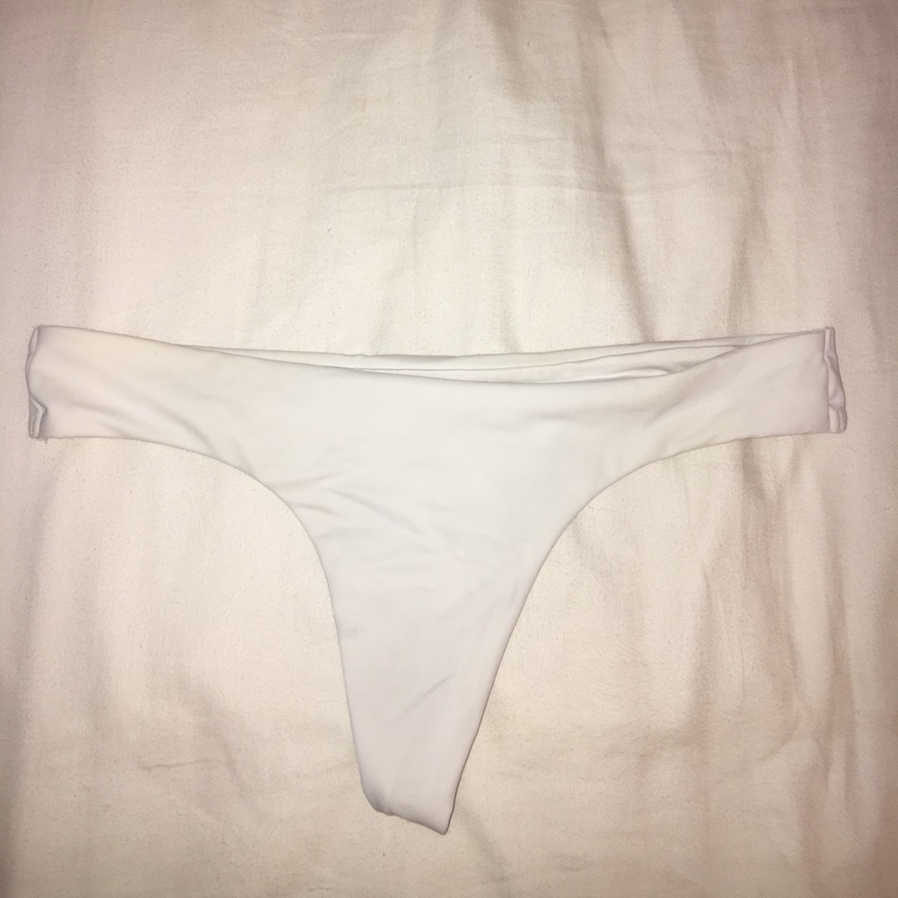 White itsy Victoria secret bathing suit bottom